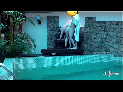 ❤️ Boss invites maid to the pool, but couldn't resist a hot ❌ Sex video at us ❌️